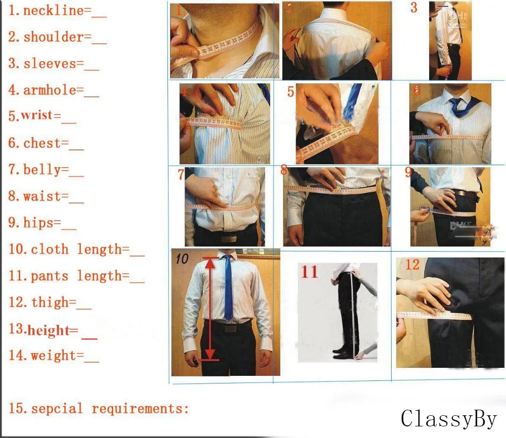 2 Pieces Gray/Blue Suits for Men CB10821