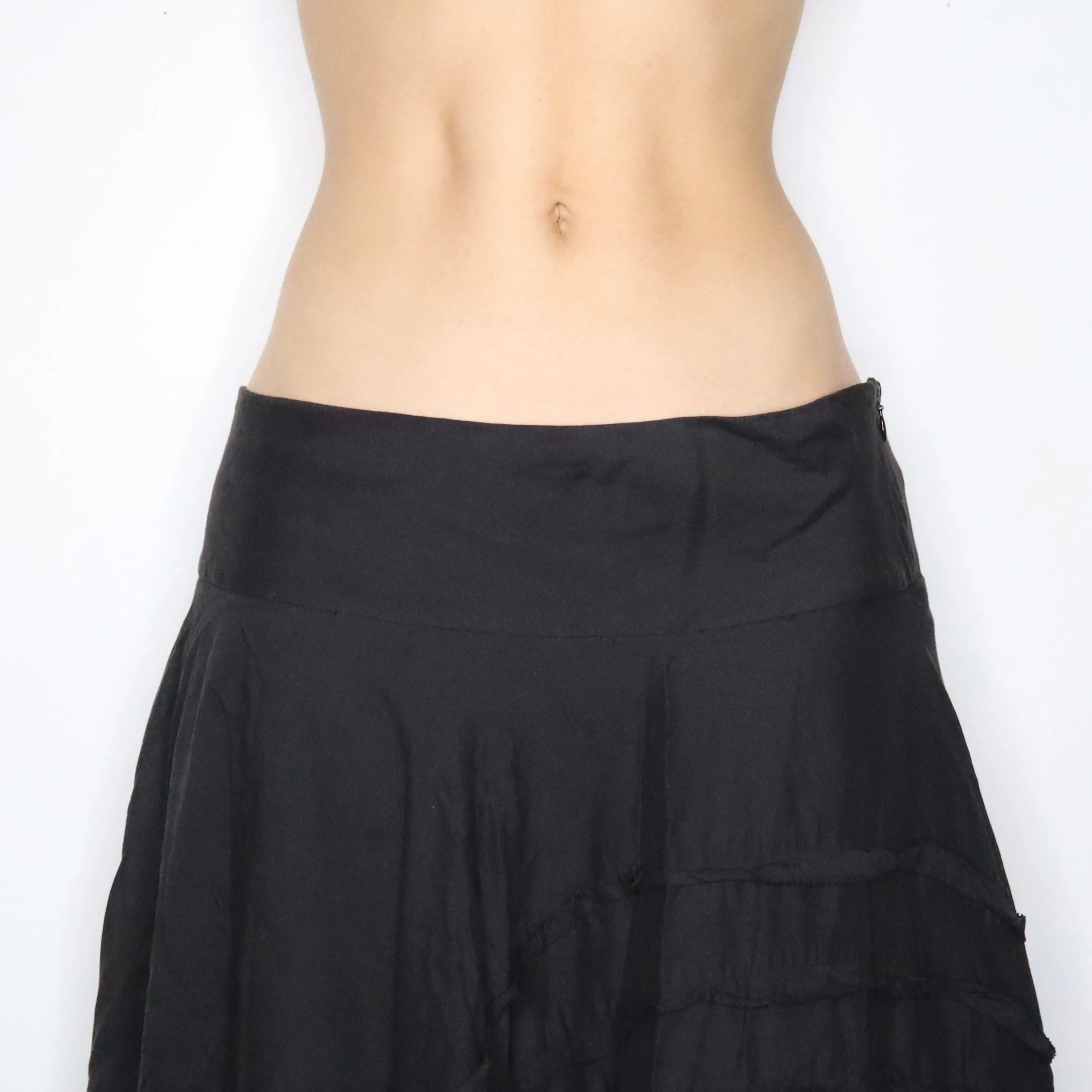 90s DKNY Whimsigoth Maxi Skirt (M)