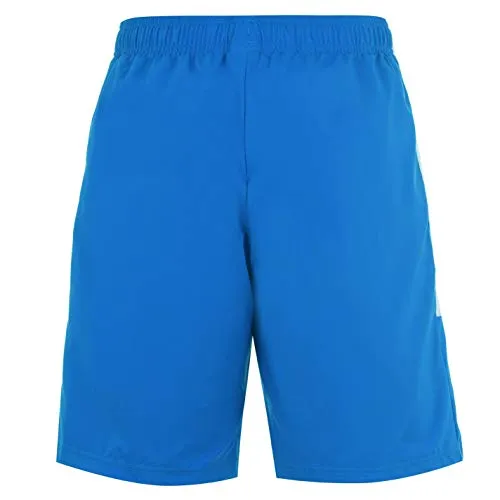 adidas Essentials 3-Stripes Men's Chelsea Fitness Shorts (Medium, Royal Blue/White)