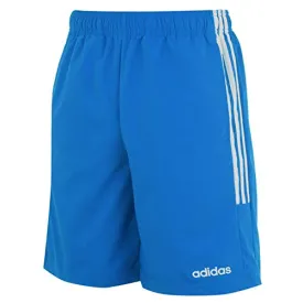 adidas Essentials 3-Stripes Men's Chelsea Fitness Shorts (Medium, Royal Blue/White)