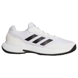 Adidas Game Court 2 Men Tennis Shoes - Cloud White/Core Black/Cloud White