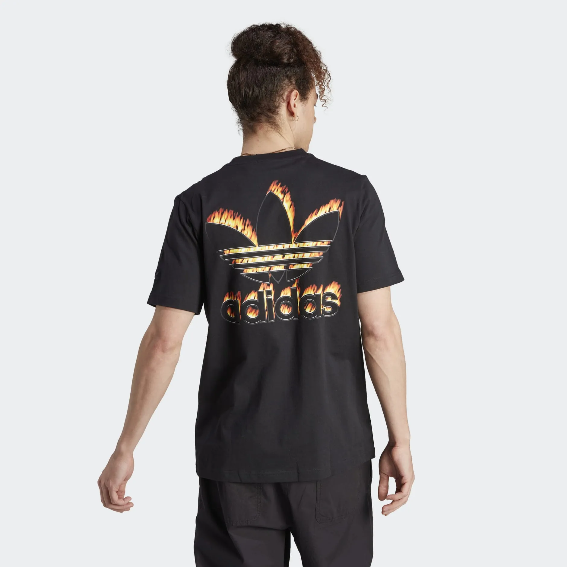 ADIDAS GRAPHICS FIRE TREFOIL T-SHIRT - IL5199