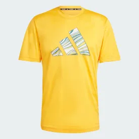 ADIDAS HIIT GRAPHIC SLOGAN TRAINING T-SHIRT - IM1135