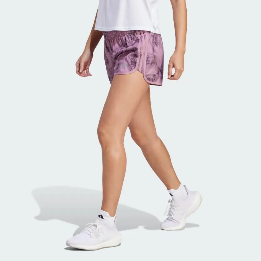 ADIDAS MARATHON 20 ALLOVER PRINT SHORTS - IJ5428