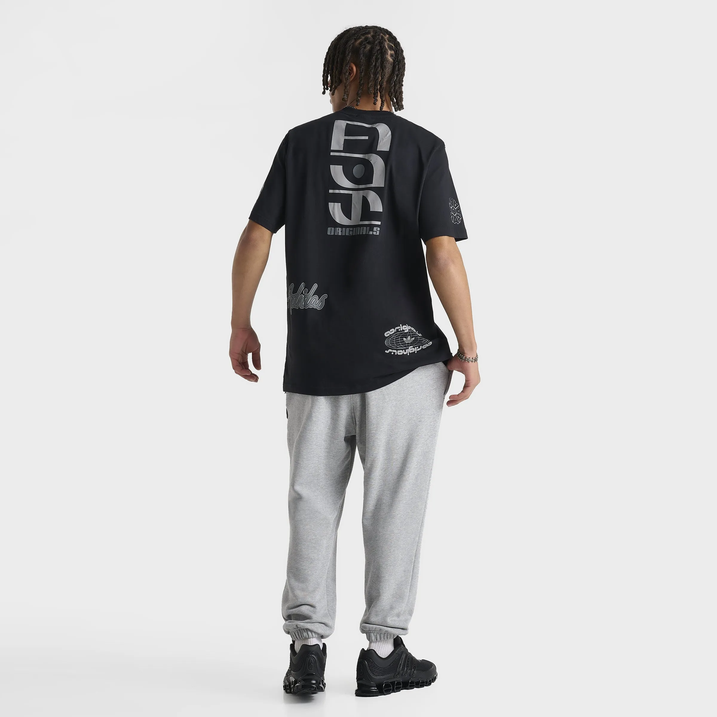 adidas Sponsors T-Shirt / Black
