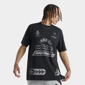 adidas Sponsors T-Shirt / Black