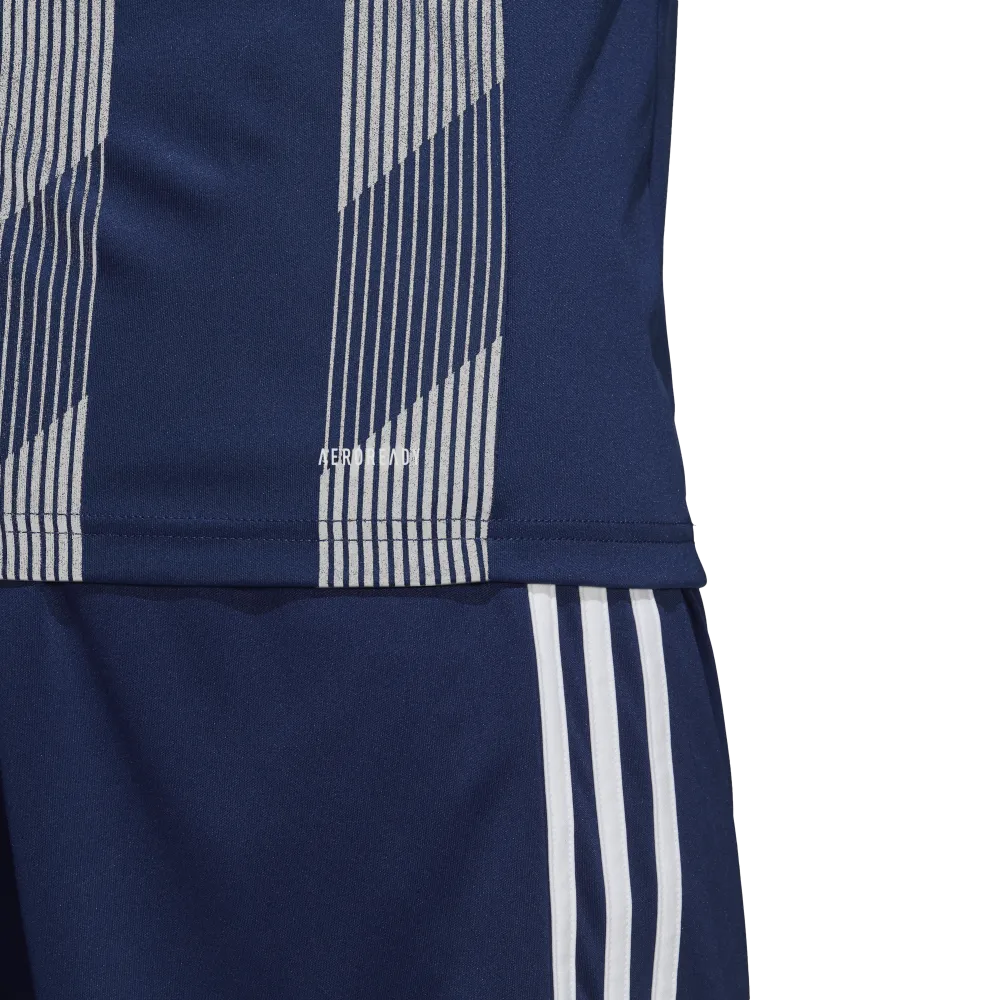 Adidas Striped 19 Jersey - Adult - Dark Blue / White