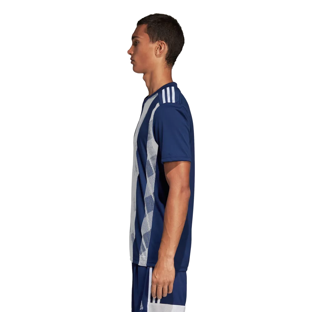 Adidas Striped 19 Jersey - Adult - Dark Blue / White