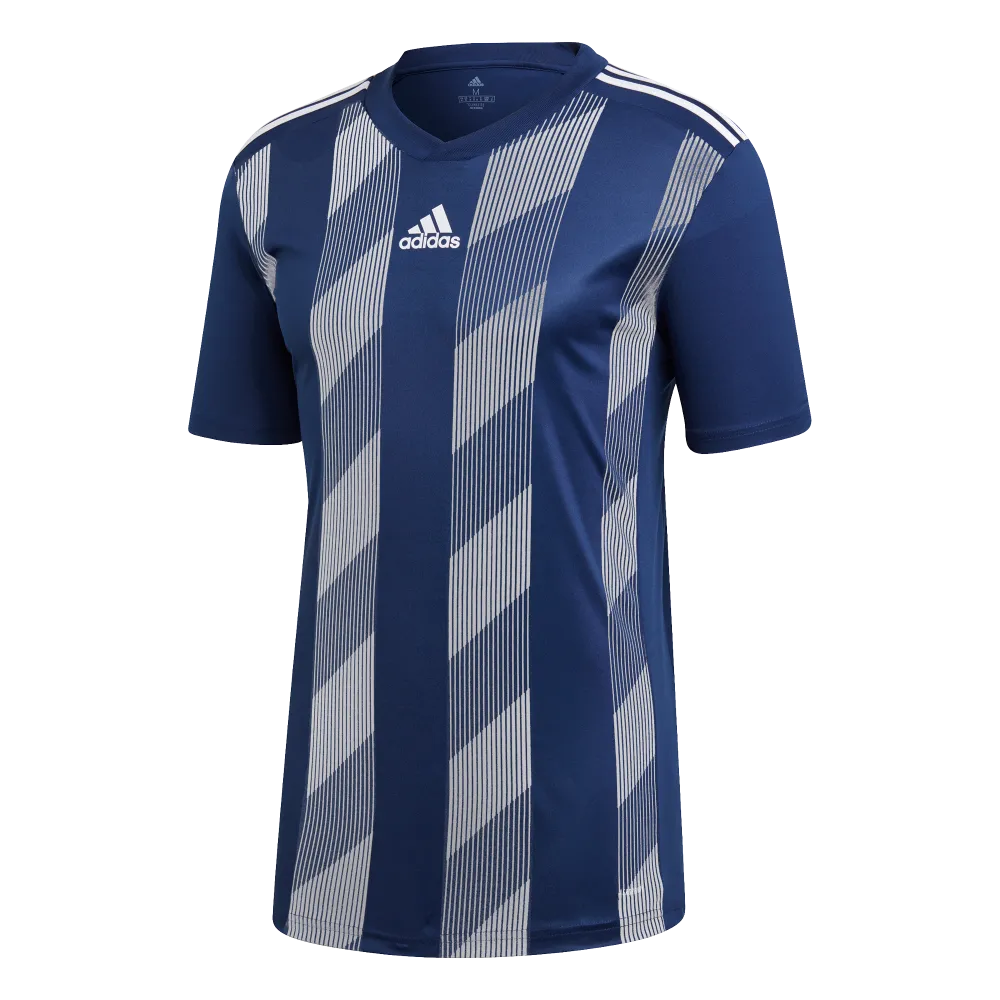 Adidas Striped 19 Jersey - Adult - Dark Blue / White