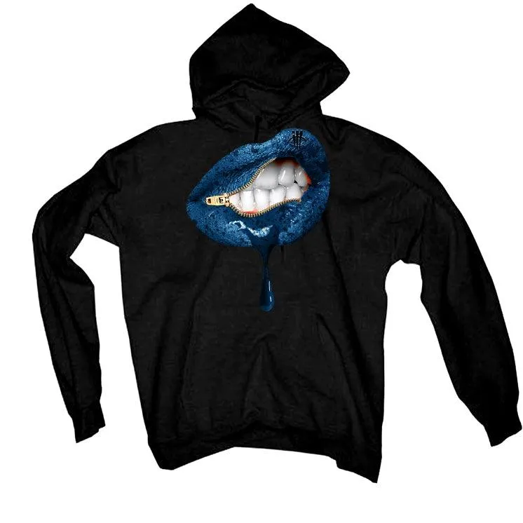 Adidas Yeezy Boost 350 V2 “Dazzling Blue” Black T-Shirt (LIPS UNSEALED)