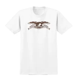 Antihero S/S Basic Eagle T-shirt - White/Brown