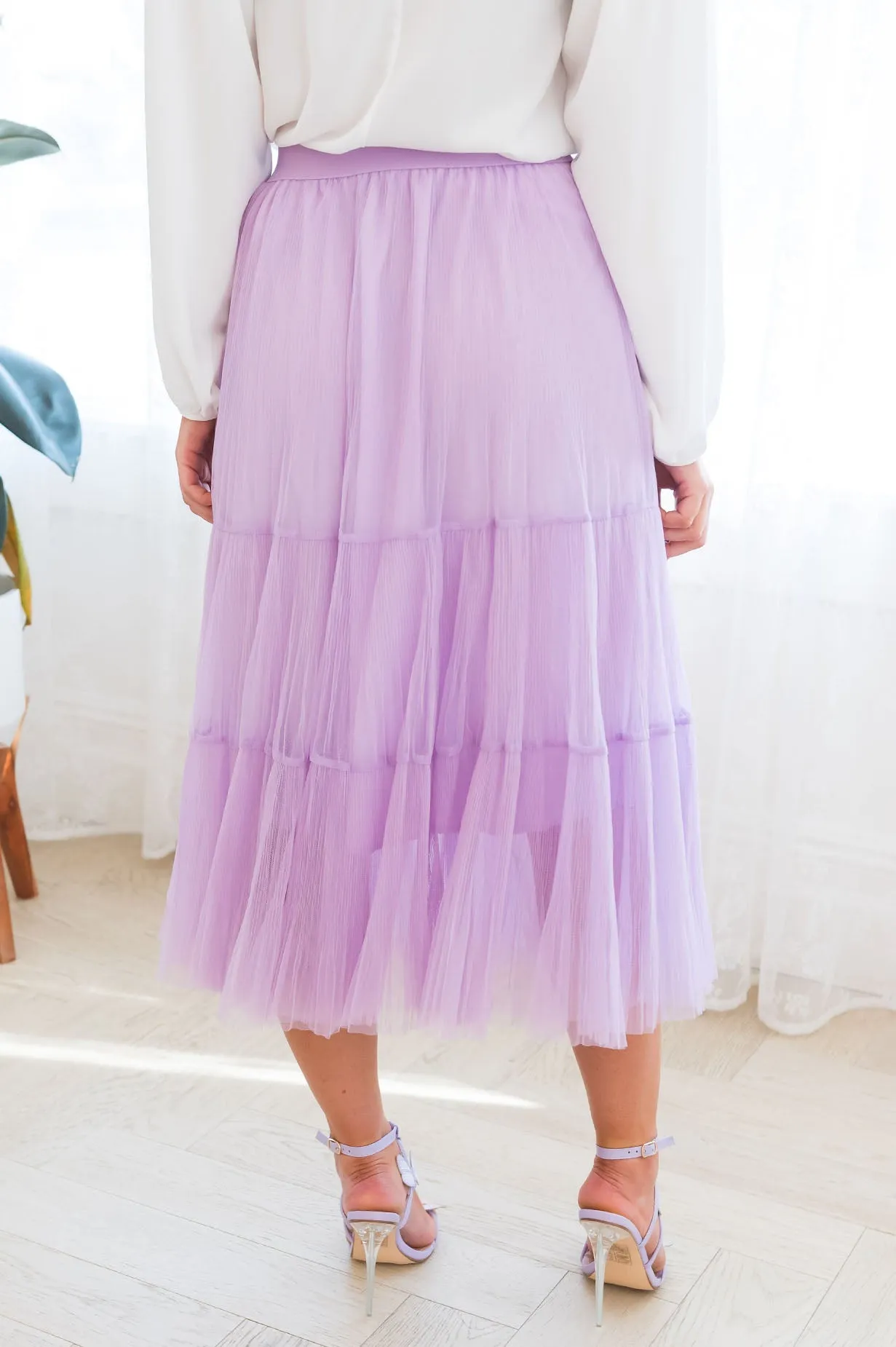 Beautiful Bows Modest Tulle Skirt