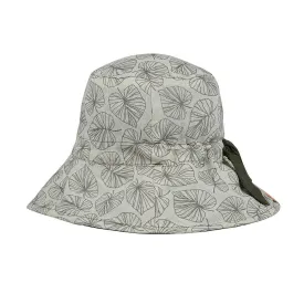BEDHEAD- VACATIONER REVERSIBLE ADULT SUNHAT: OLIVE