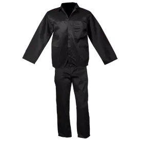 Black Conti Suit ( 2 piece ) Poly cotton
