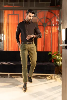 Black Formal Shirt - P22 - MS0020R