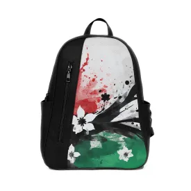 Black Mixed Backpack Palestine sail