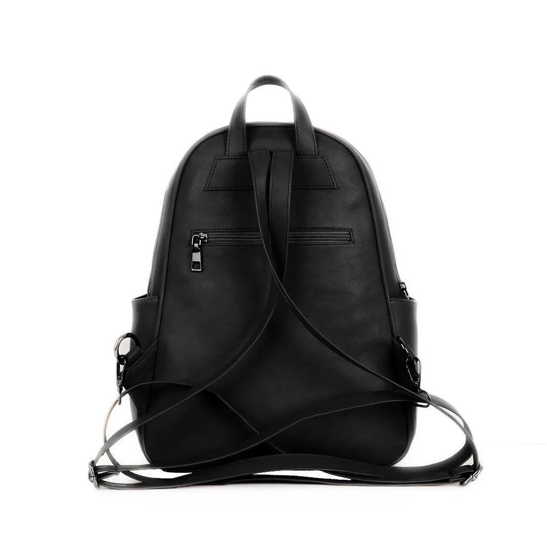 Black Mixed Backpack Senorita