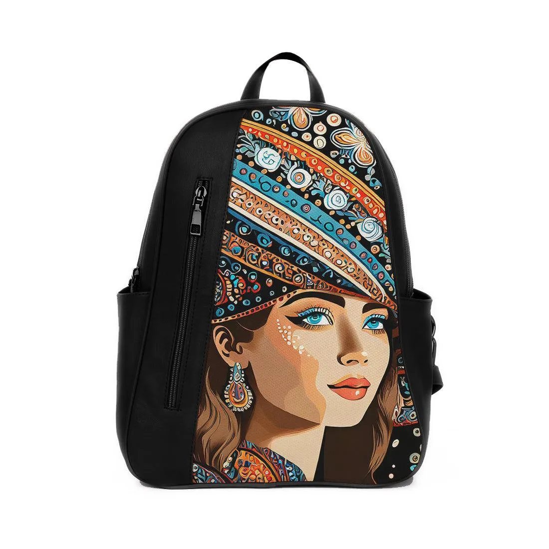 Black Mixed Backpack Senorita