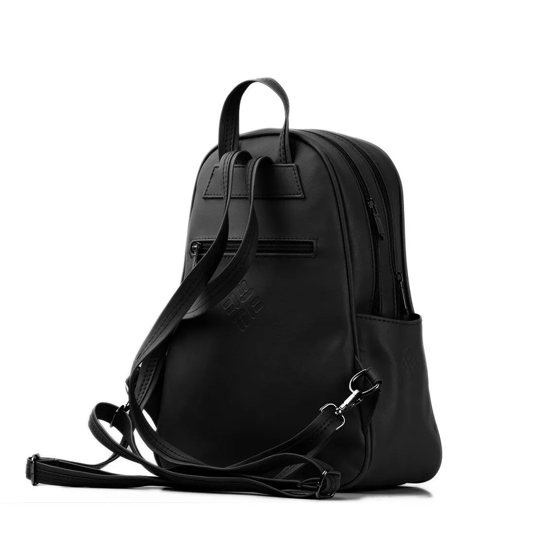 Black Vivid Backpack Mandala Style