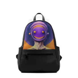 Black Vivid Backpack Metaverse