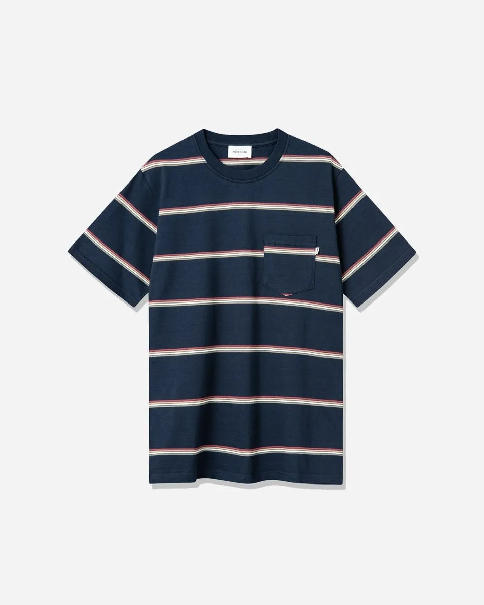 Bobby stripe T-shirt -  Navy Stripes