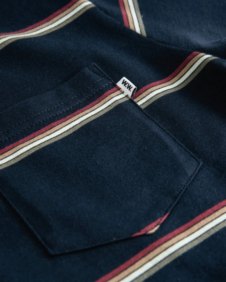 Bobby stripe T-shirt -  Navy Stripes