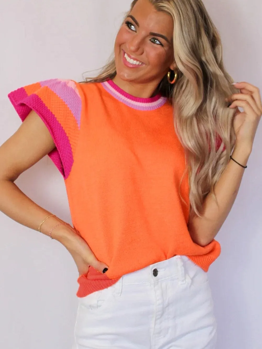 Cap Sleeve Knitwear