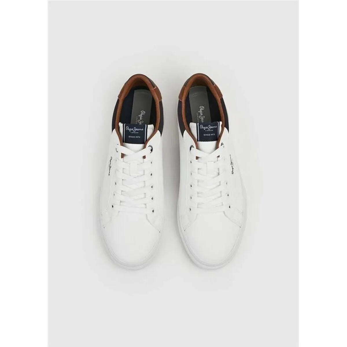 Chaussures de Sport pour Enfants Pepe Jeans Kenton Court Blanc