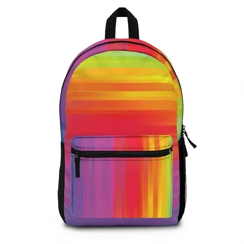 Colorful, Chic & Functional: Lightweight Waterproof Backpack Stylish School and Travel