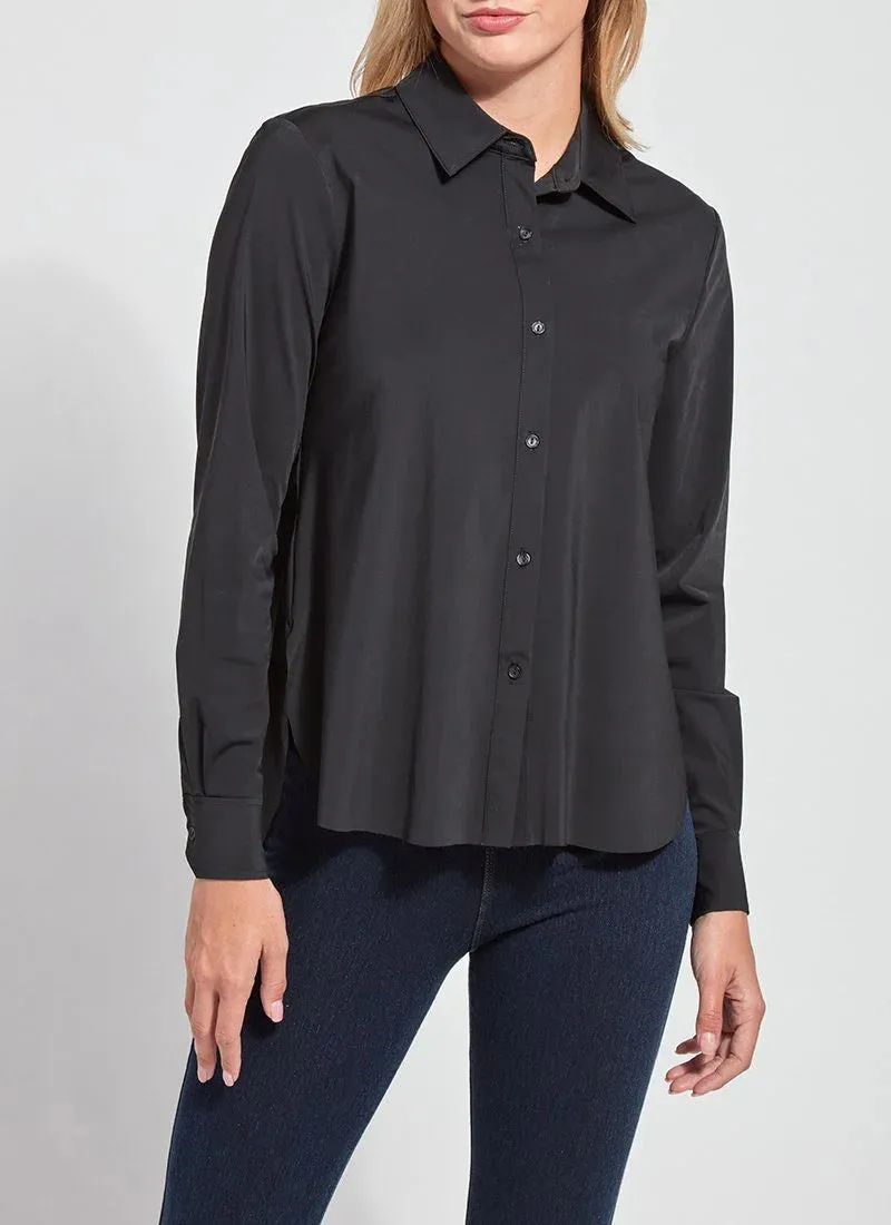 Connie Slim Button Down Top