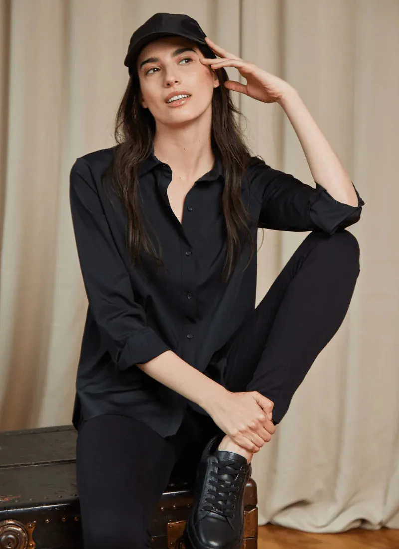 Connie Slim Button Down Top