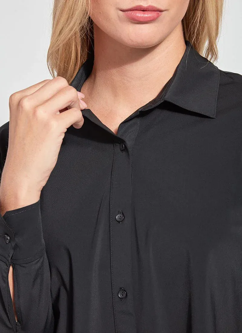 Connie Slim Button Down Top