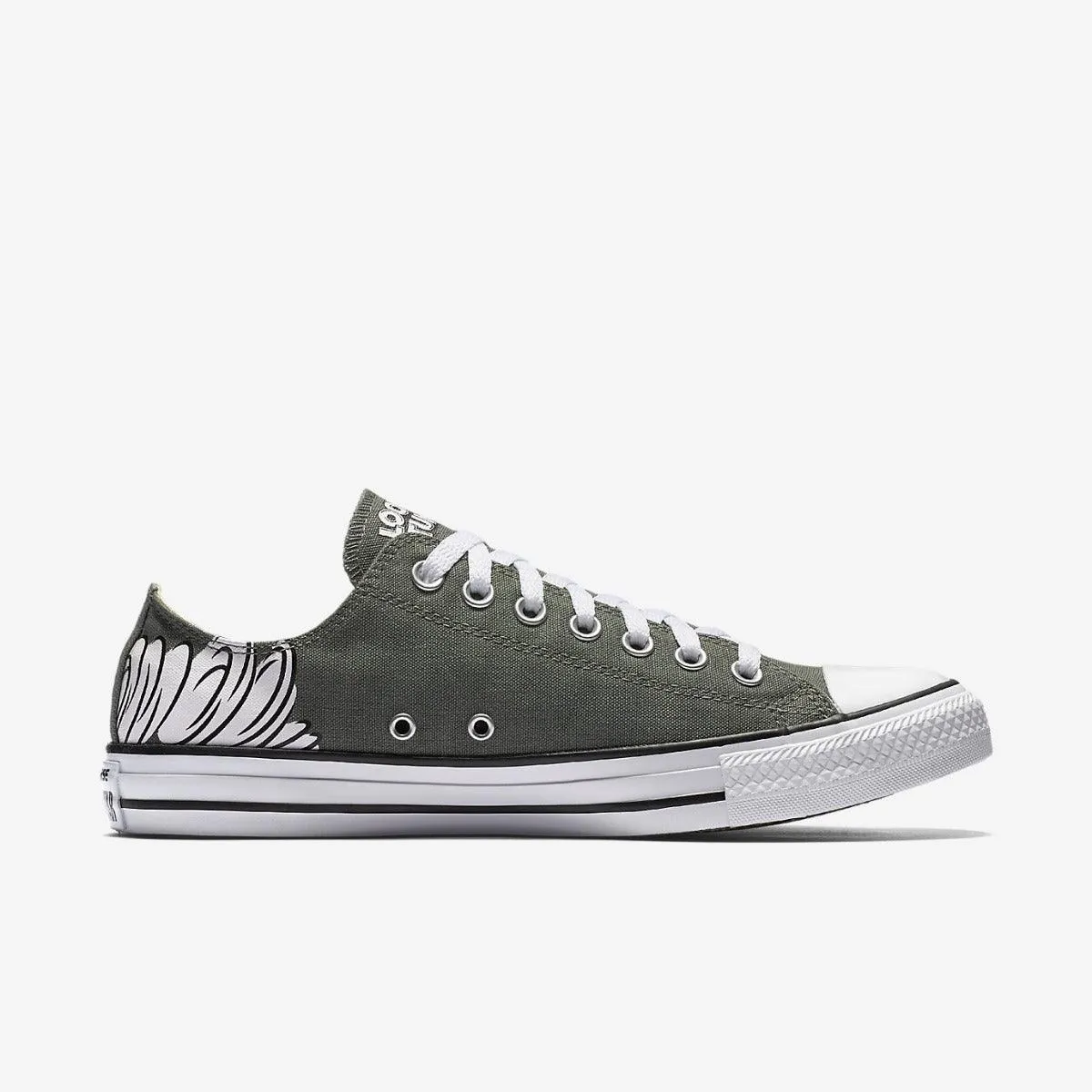 Converse All Star Looney Tunes Cartoon Army Green Sneaker