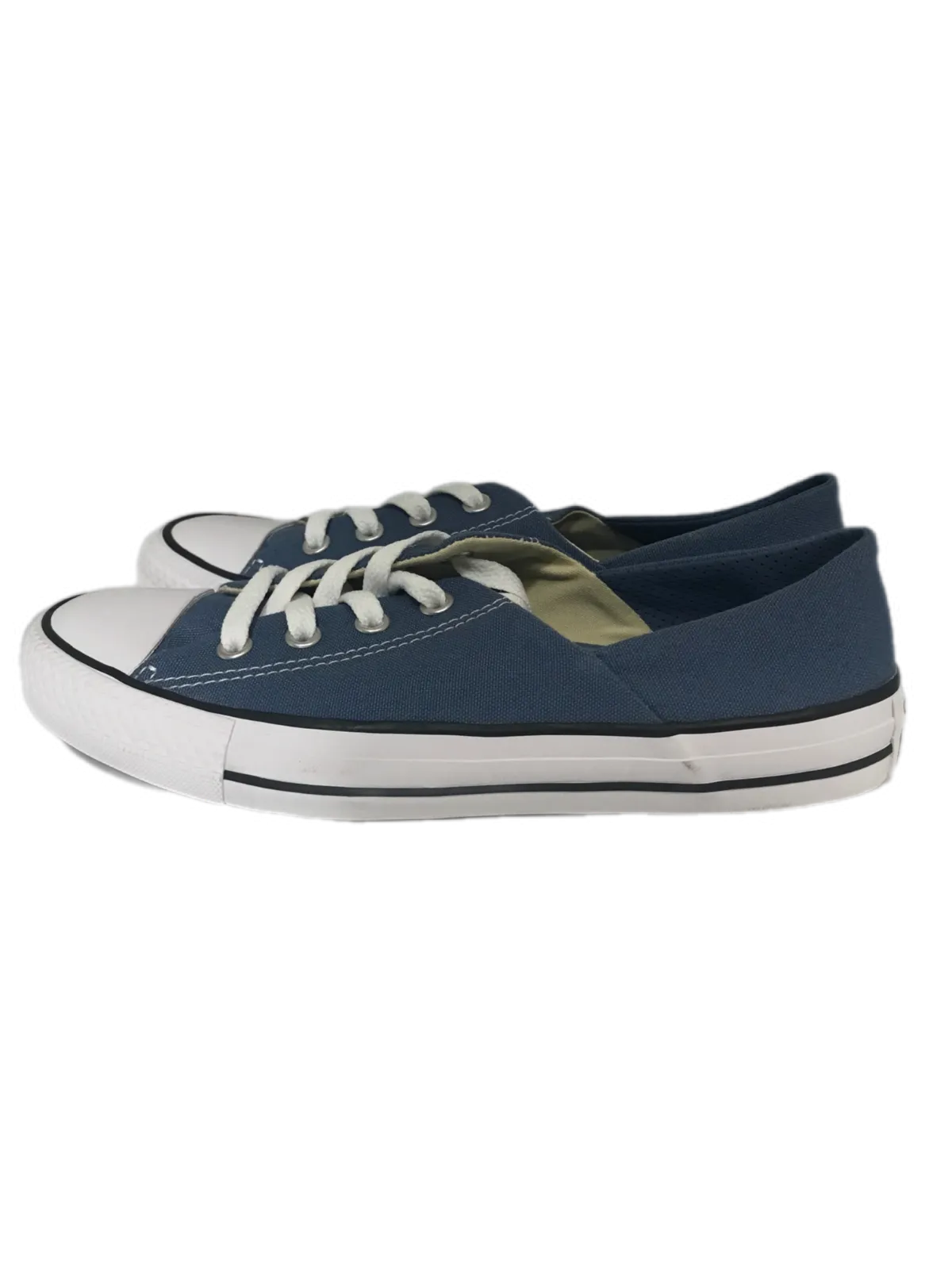 Converse Ctas Coral Ox 555903 Women's Blue/White Sneaker Shoes C1549