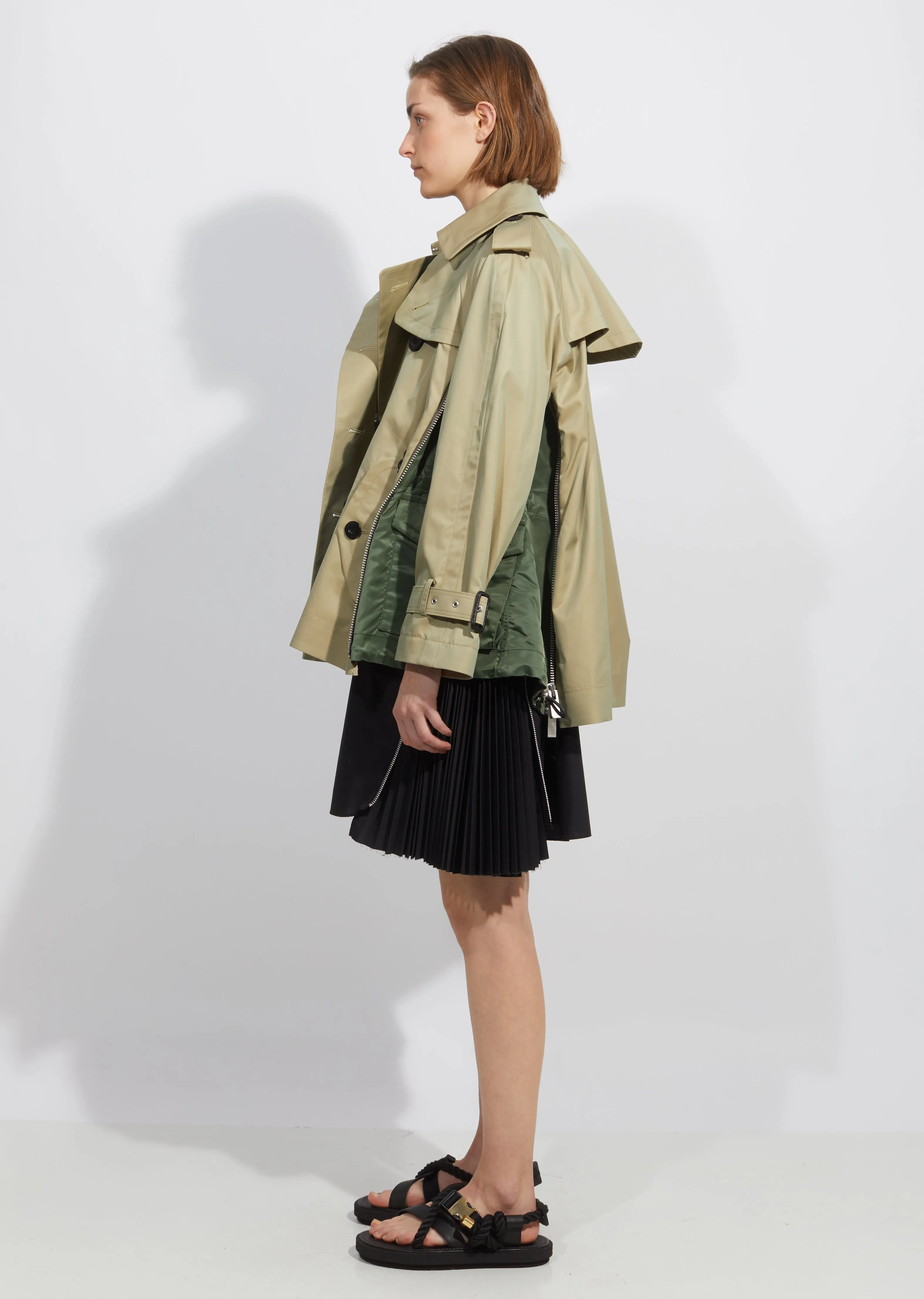 Cotton	Gabardine	Jacket