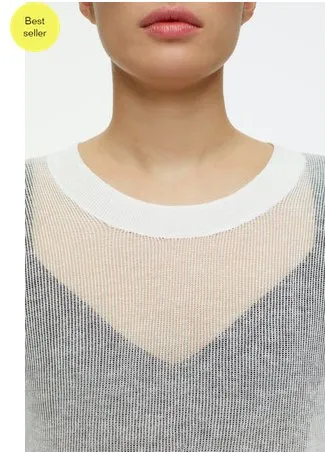 Cotton-Linen Short Sleeve Top