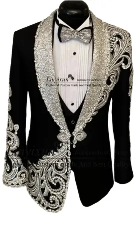Crystal Lace Design Tuxedo
