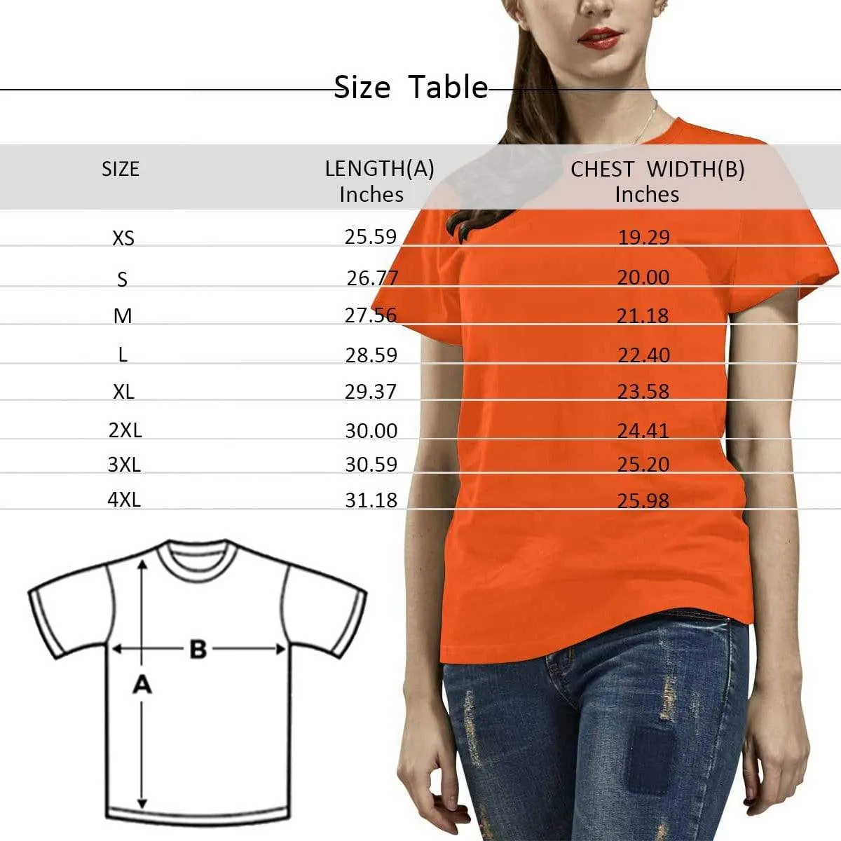 Custom Daughter Face Smash Tee Women's All Over Print T-shirt Design Your Own Shirts Gift for Mother's Day