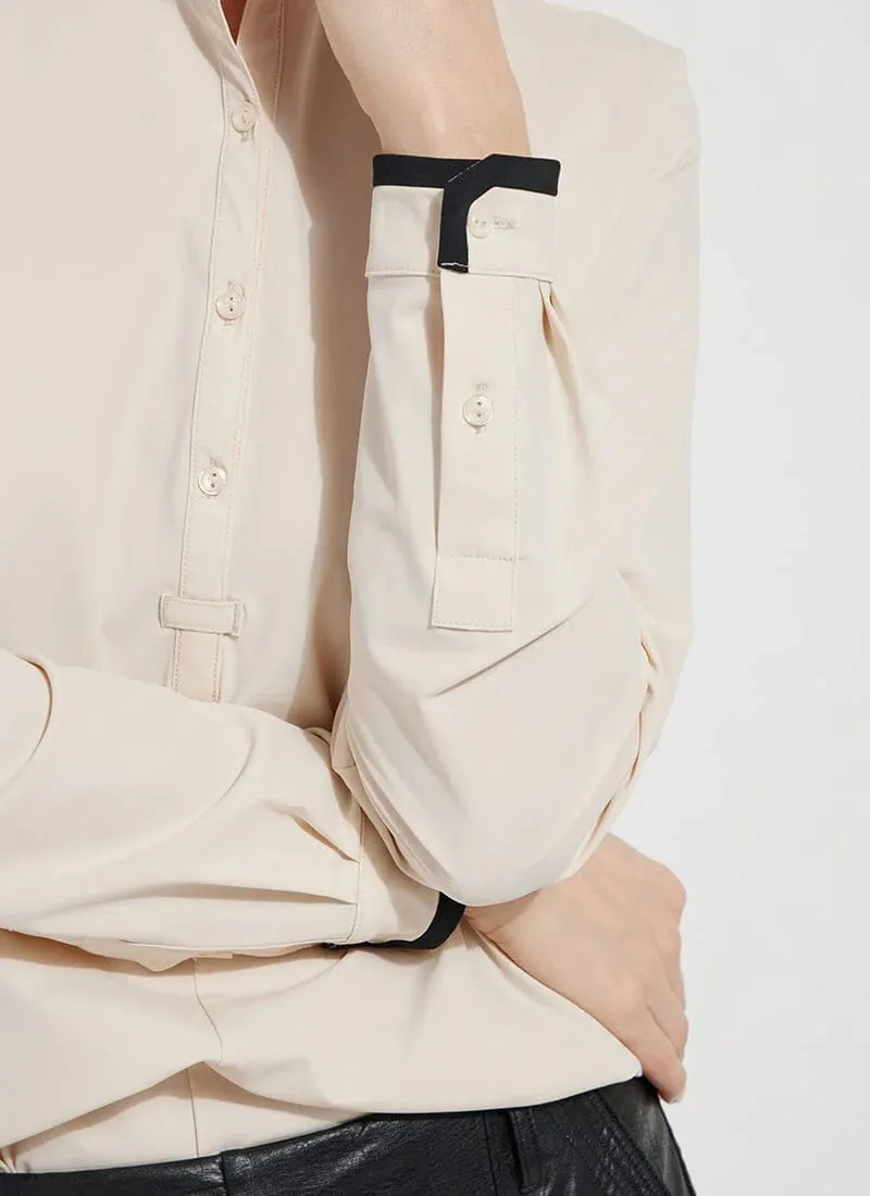 Diana Shirt w/ Contrast Trim