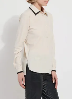 Diana Shirt w/ Contrast Trim