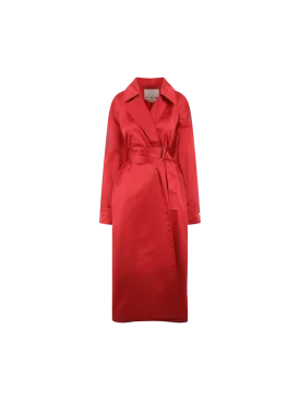 Duchesse Satin Trench Coat
