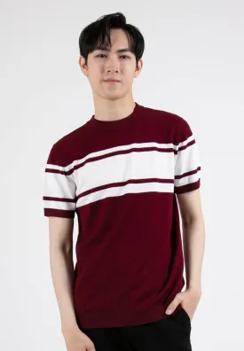 Forest Fancy Knitted Round Neck T Shirts Men Sweater Men Knitwear | Baju Sweater Lelaki Knitwear - 621350