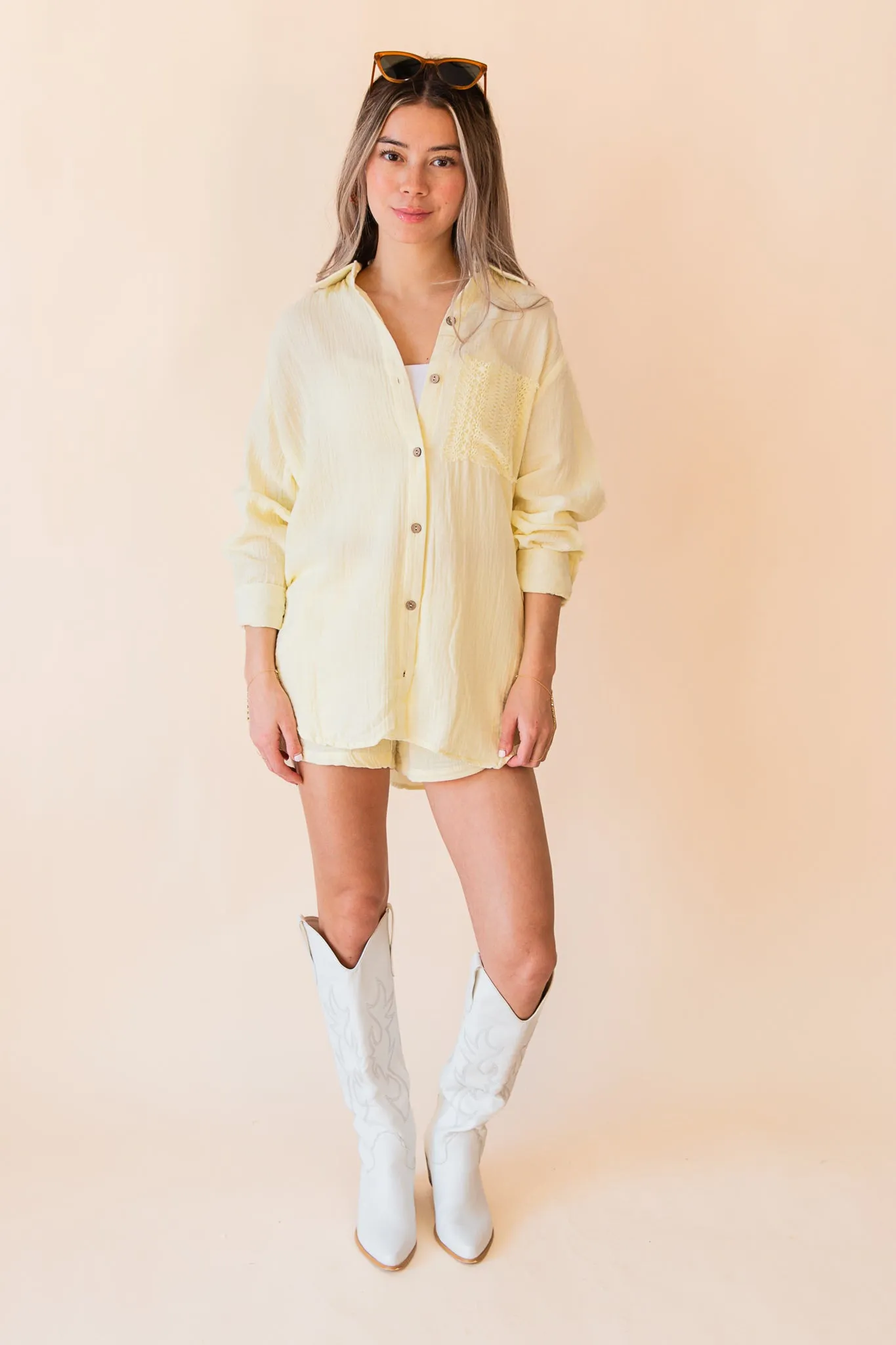 French Crochet Blouse