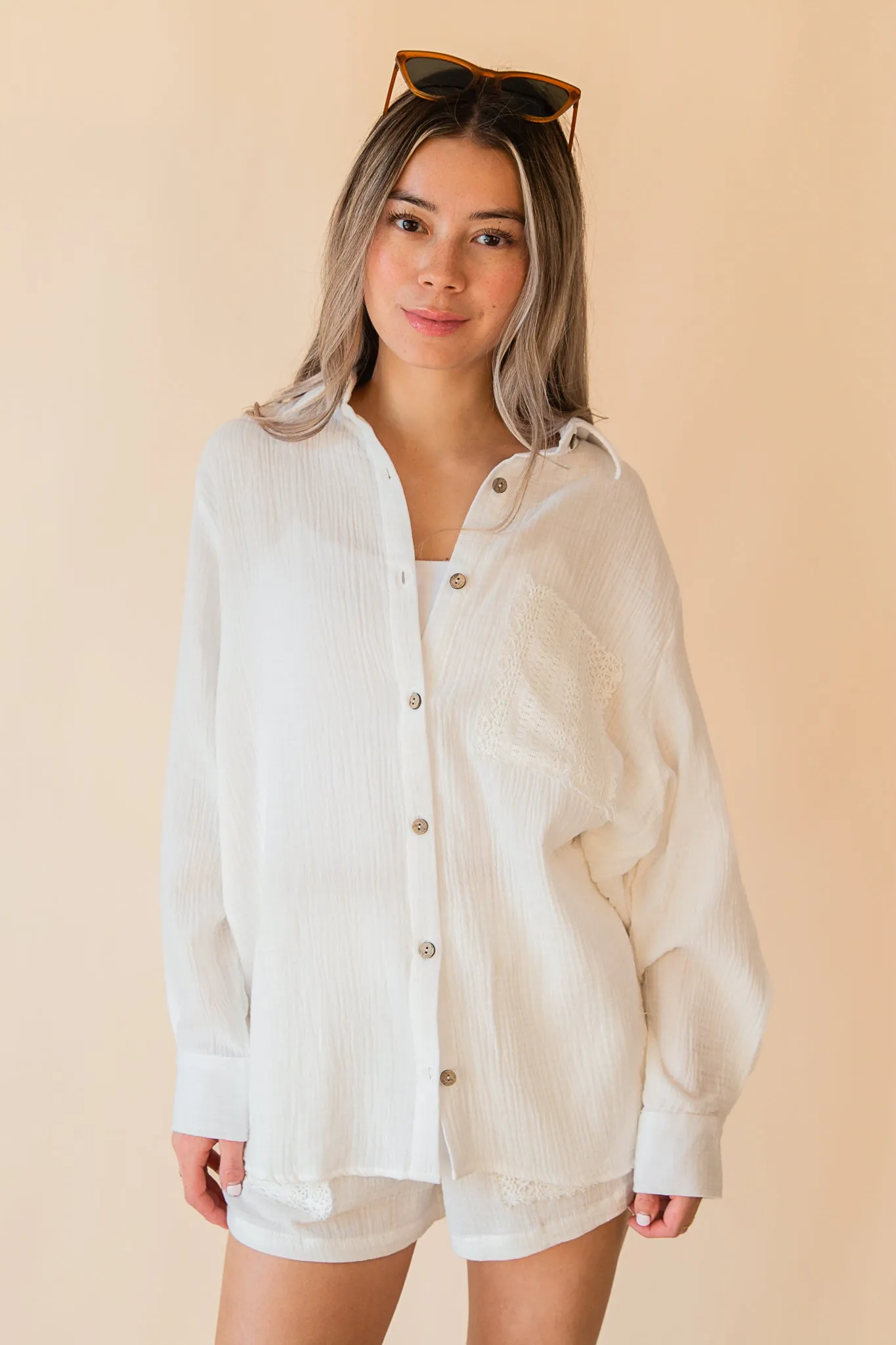 French Crochet Blouse