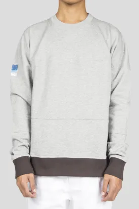 FUTUR TRE CREWNECK HEATHER GREY