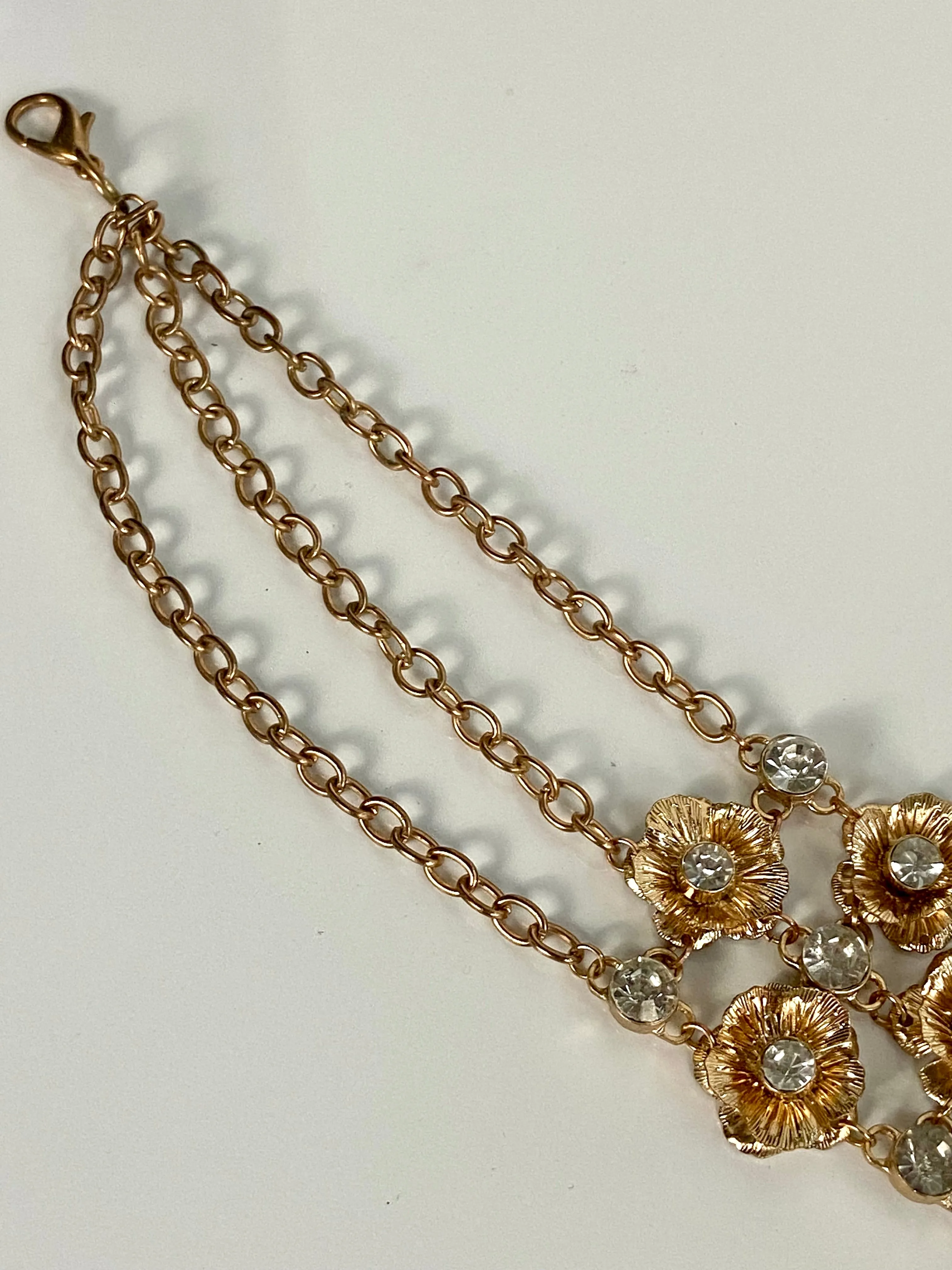 Golden vintage belt