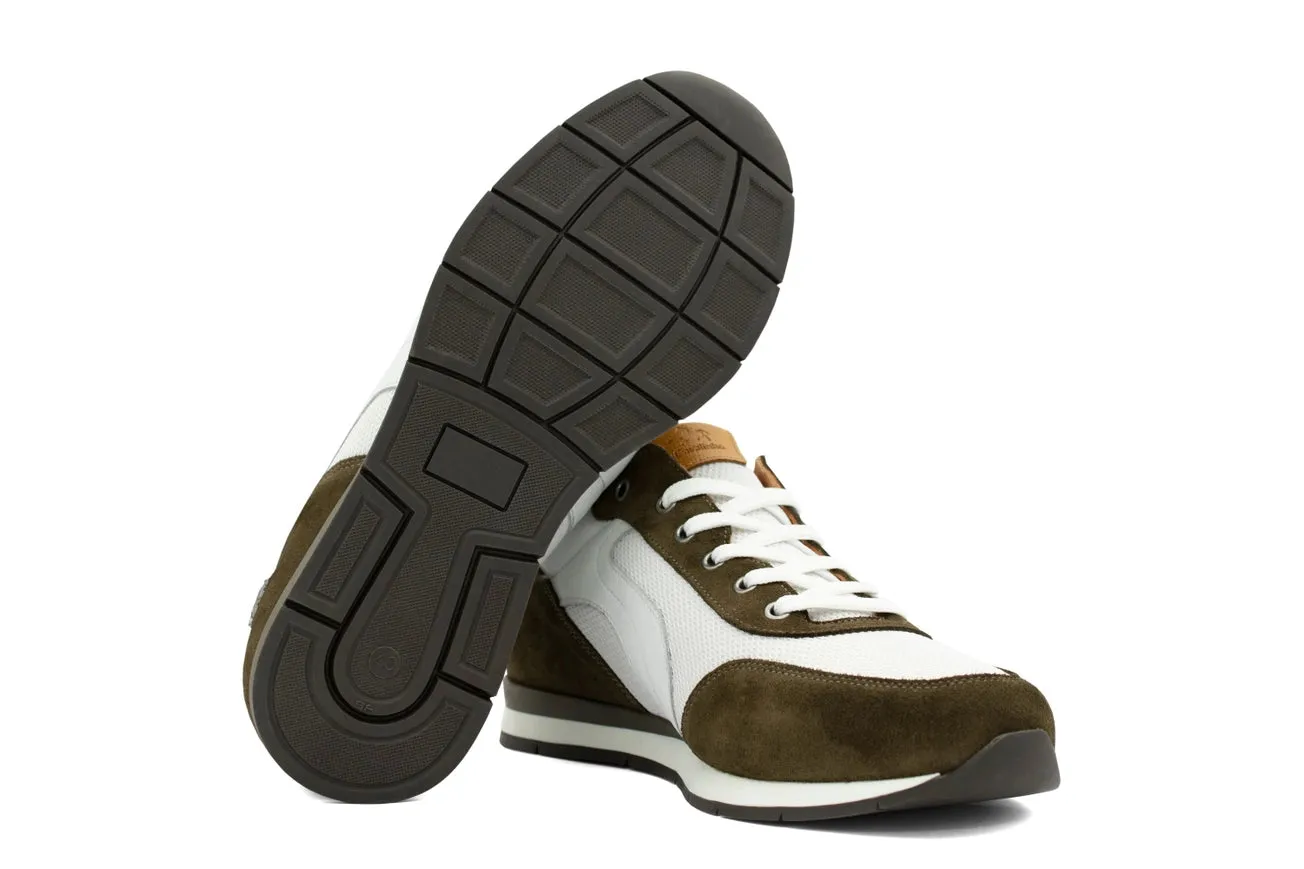 Green & White Sneakers