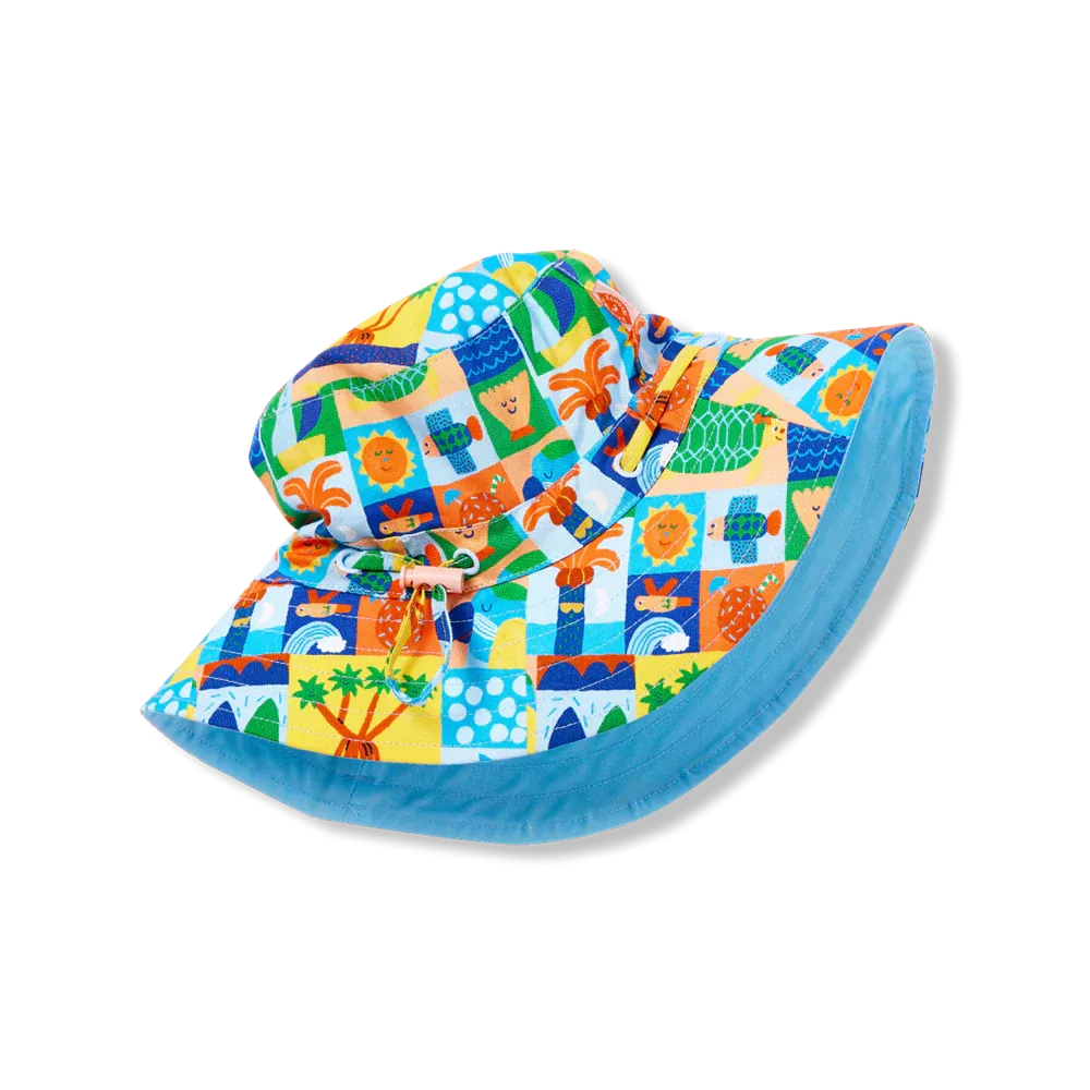 Halcyon Nights - Kids Sun Hat (Hello Sunshine)