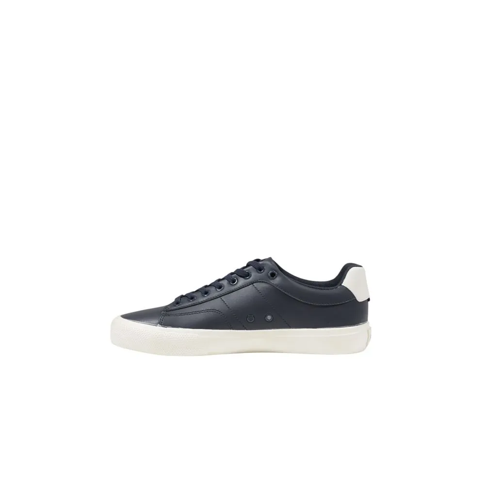 Hugo Boss Blue Leather Sneakers