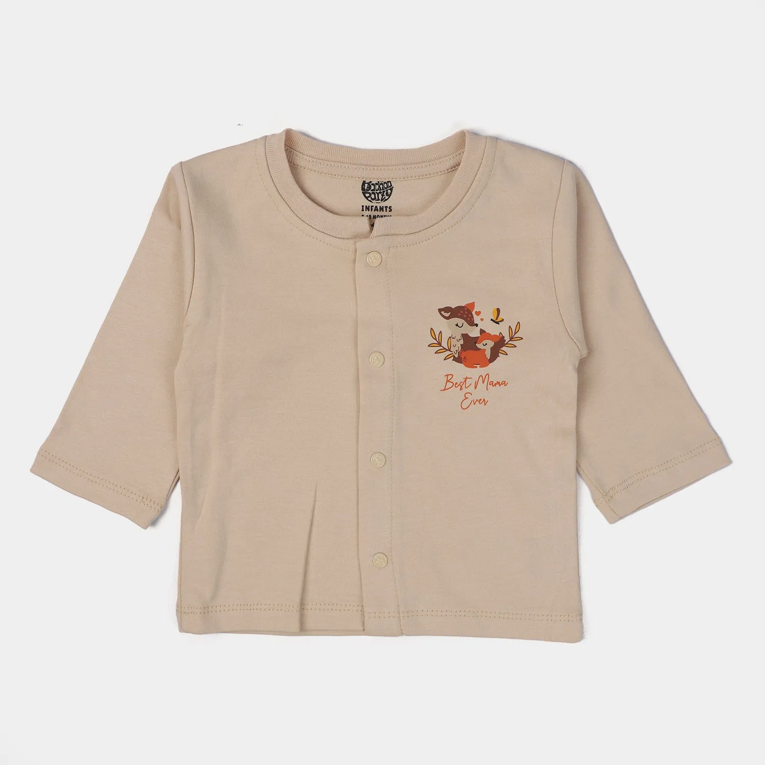 Infant Cotton Cardigan 3Pc Set Mummy's Girl